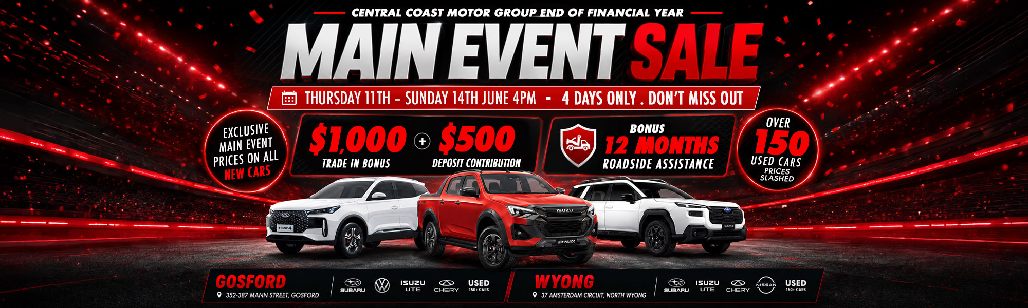 CCMG EOFY Sale Desktop Banner